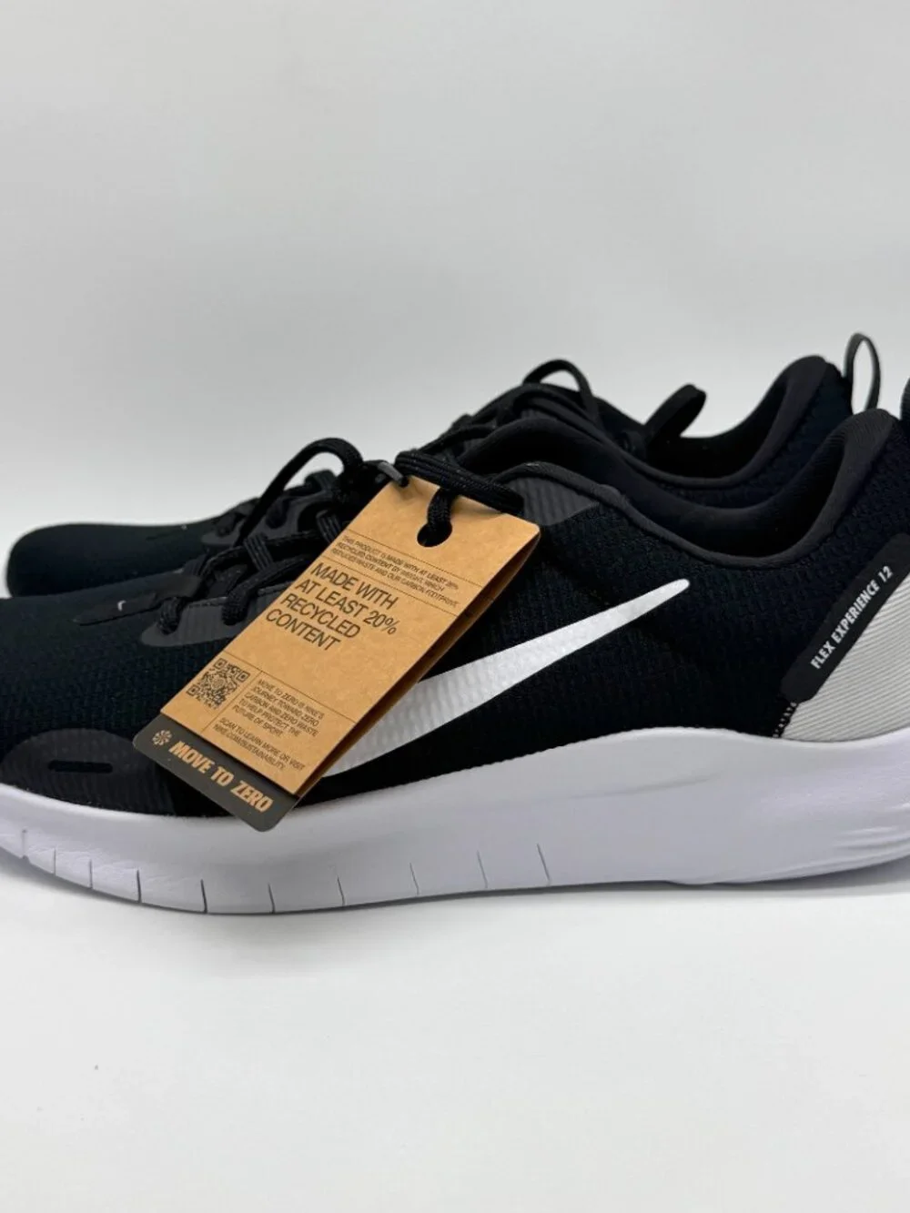 Nike Mens Flex Experience RN 12 Black White Shoes Sz 11 New DV0740-004